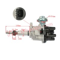 High performance forklift parts ignition distributor shaft assembly used for H20/K25, 22100-50K15