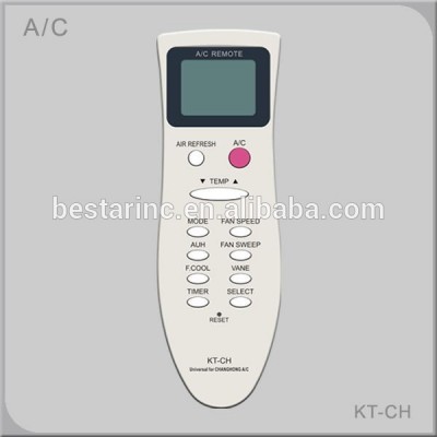 Universal remote used for CHANGHONG A/C KT-CH