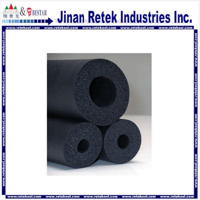 Black PVC/NBR Rubber Plastic Insulation Foam Pipe with RoHS