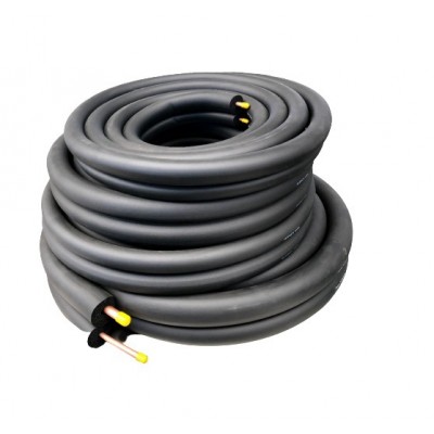 Rubber Insulation Tube Pipe for Air Conditioner Insulated Copper Tube