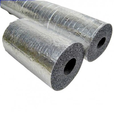 Aluminium Foil Rubber Foam Insulation Tube/Pipe for Solar Hoses